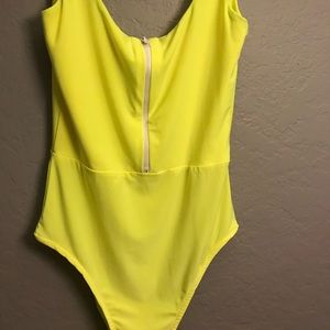 Neon bodysuit